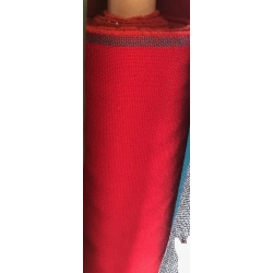 Tkanina biurówka czerwień